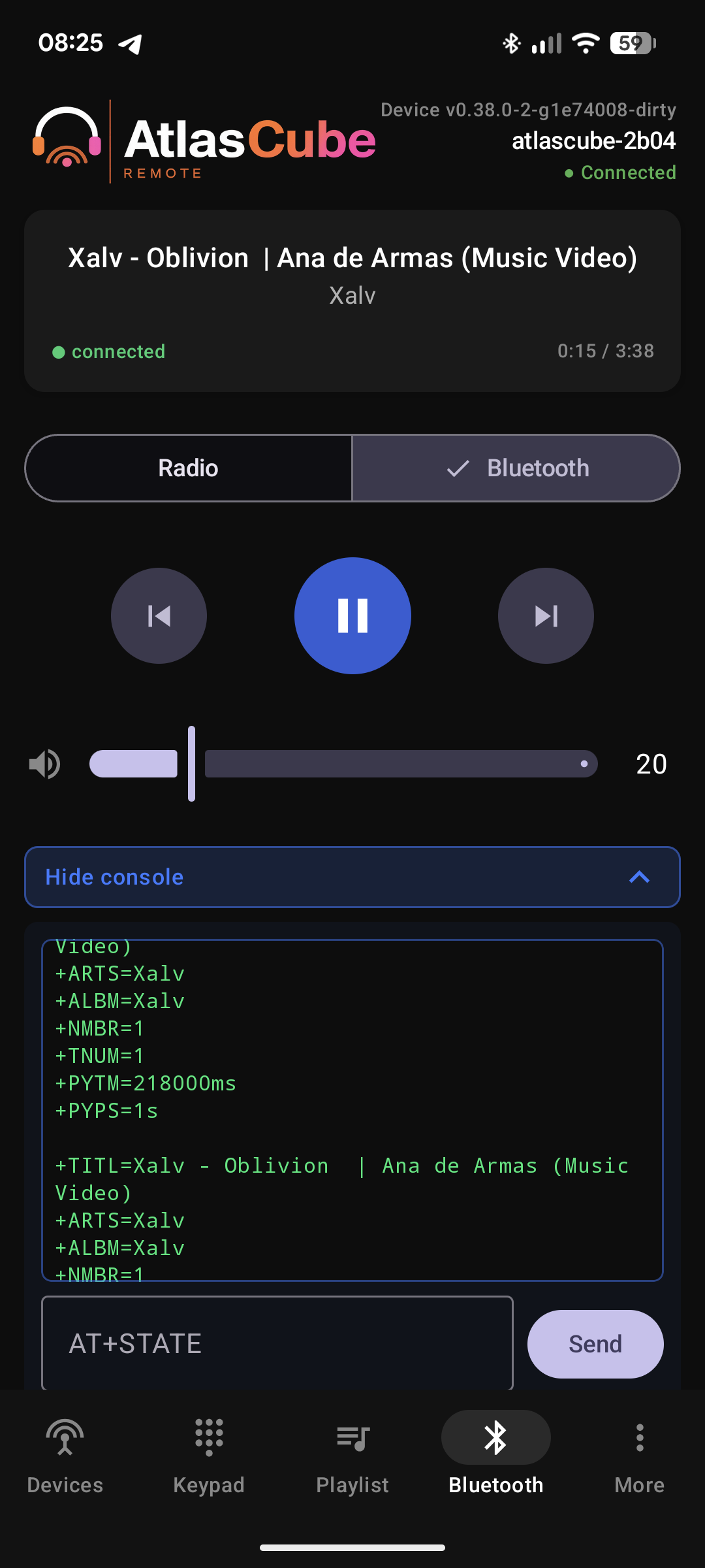 App — bluetooth
