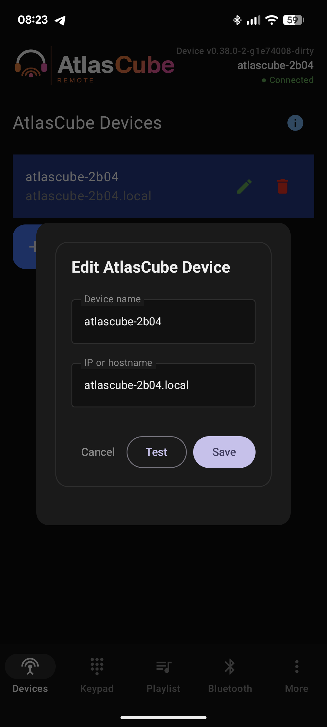 App — device
