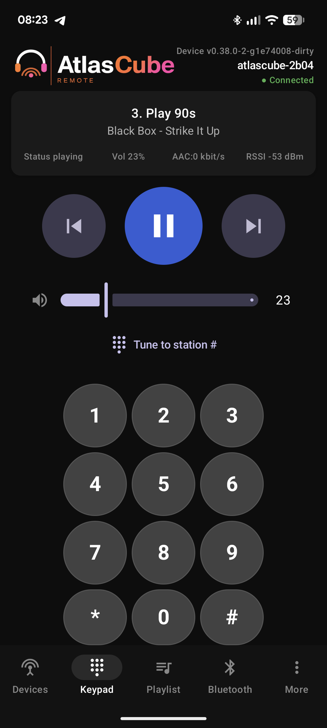 App — radio